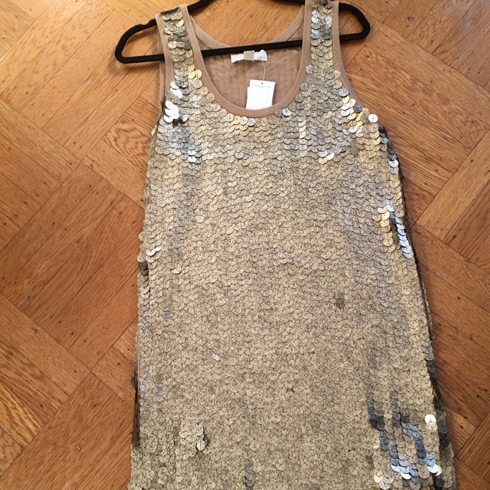 Michael Kors Dark Camel Sequin XL